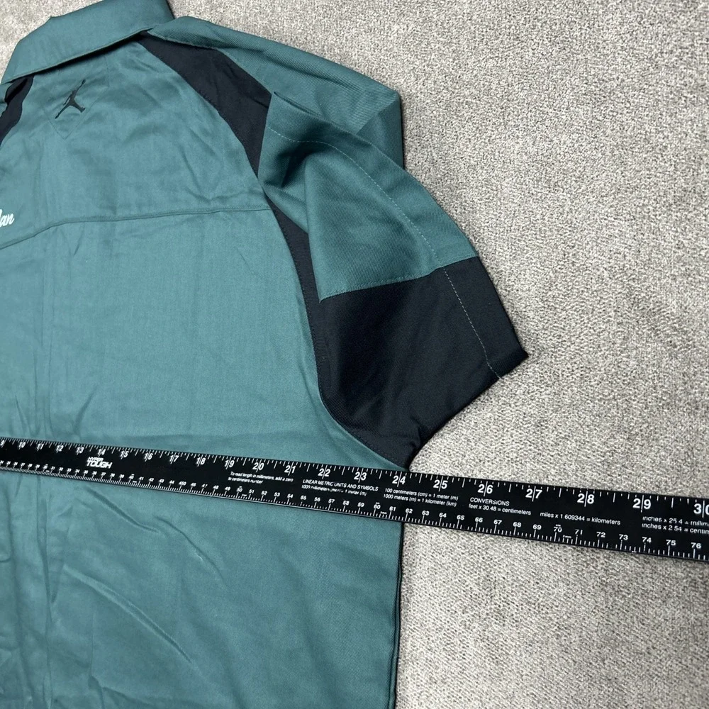 Nike Womens Air Jordan Button-Up Flight Club Shirt Sz. Large NEW FV7092-366